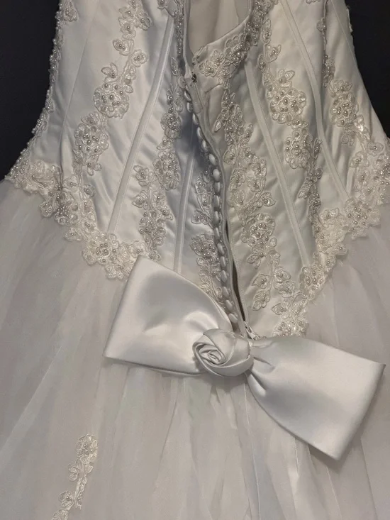 David’s Bridal Ballgown Wedding Dress - Picture 16 of 16